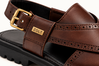 ZOLT Punch Peshawari Brown - badge view
