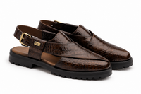 ZOLT Peshawari Croc Brown - main view